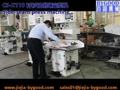 Side Seam Shirt Pressing Machine Wrinkle Free Electric Heat