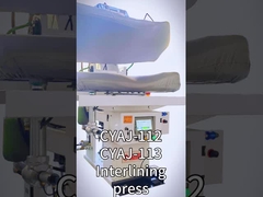 Giubbotto da blazer con rivestimento anteriore, macchina da pressatura