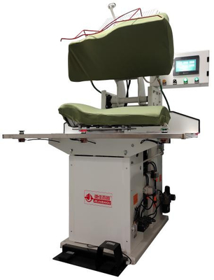Signora PU Jacket Pressing Machine del vestito della giacca sportiva ha andato indietro con il sistema di riscaldamento del vapore
