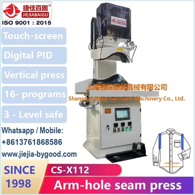 220V elettrico verticale alta pressione camicia pressing machine per collar cuff press