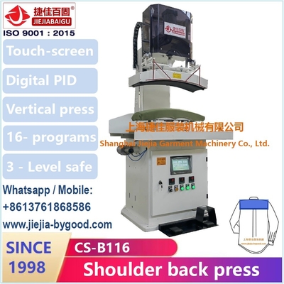 220V elettrico verticale alta pressione camicia pressing machine per collar cuff press