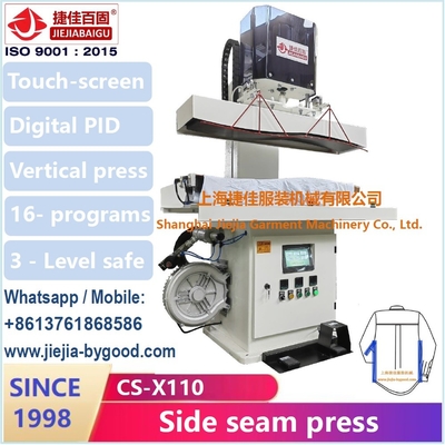 220V elettrico verticale alta pressione camicia pressing machine per collar cuff press