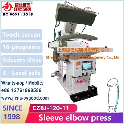 Attrezzatura rivestente di ferro del vapore verticale della pressa di stampaggio del rivestimento di signora Blazer Double Shoulder