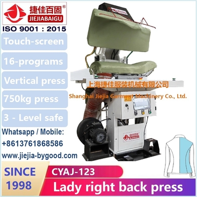 Vestito da signora della macchina stiratrice dell'indumento della gamma completa della fabbrica 1998 di Shanghai Jiejiabaigu indietro