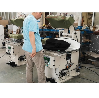 Macchina verticale della stampa del vapore dell'indumento di iso 9001 per la macchina stiratrice rivestente di ferro del vestito dell'attrezzatura di signora Jacket Suit Dress