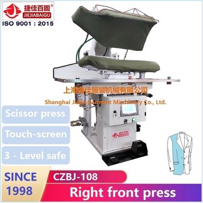 Macchina commerciale della stampa della lavanderia del vestito della giacca sportiva del rivestimento dello SpA per Front Type Ironing