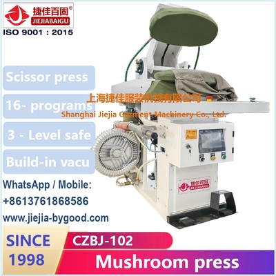 Lavatorio Stampa a vapore macchina di pressatura per funghi apparecchiature touch screen