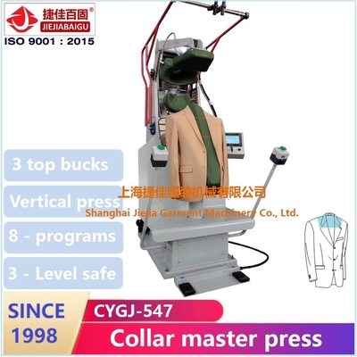 Pressa di stampaggio del vestito dal vapore, pressa di stampaggio rivestente di ferro dell'indumento 1.5KW