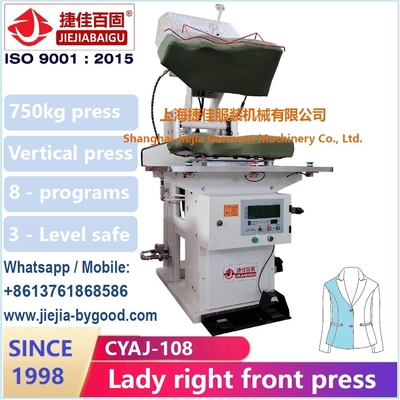 220V pressa di stampaggio di signora Jacket Suit Dress con la macchina della stampa del vestito del vestito della giacca sportiva della camera di riscaldo del vapore