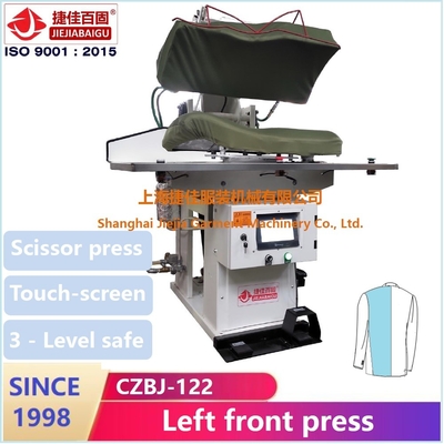 vestito della giacca sportiva 220V che riveste di ferro la macchina stiratrice commerciale del vestito con il pulsometro della camera del vapore